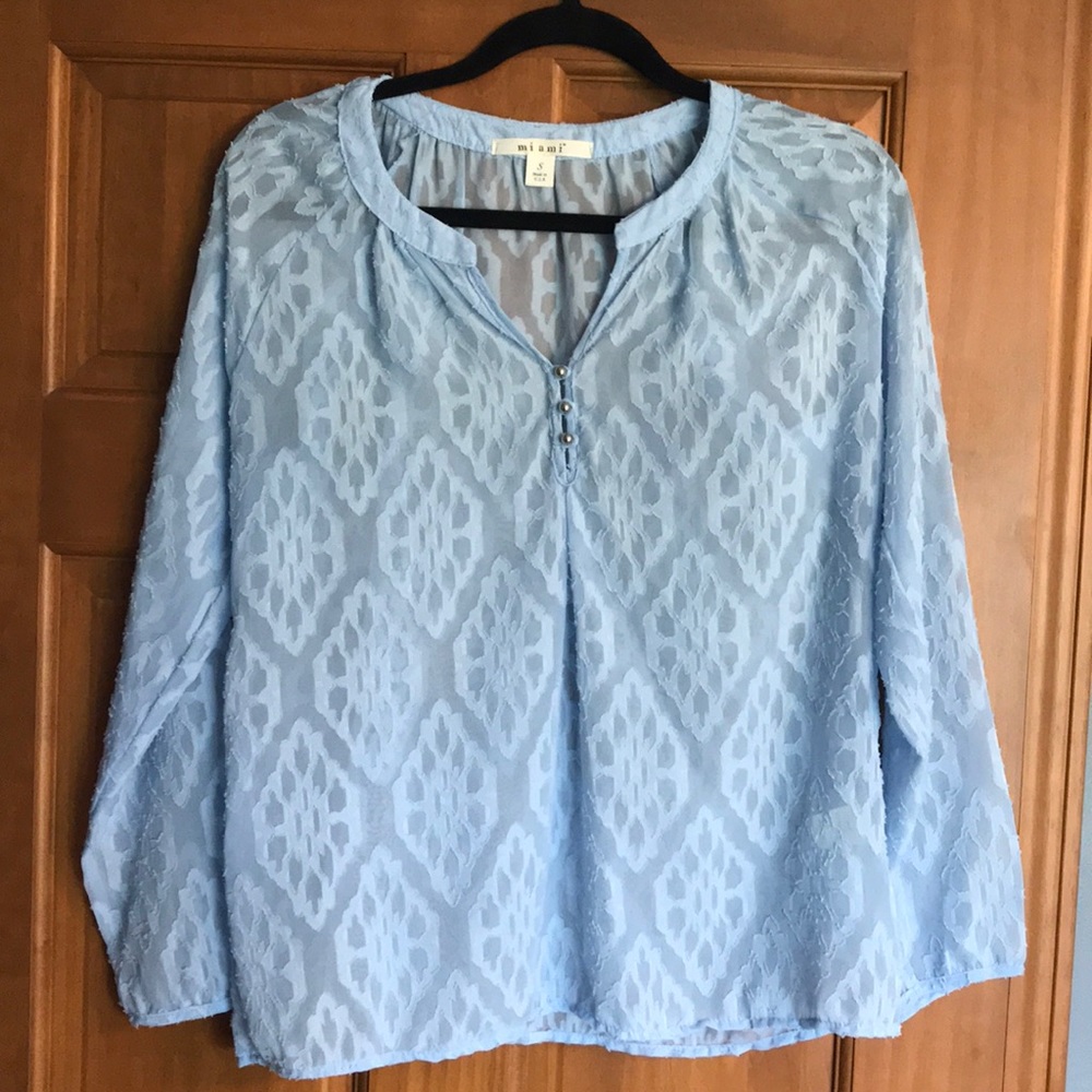Sheer blouse